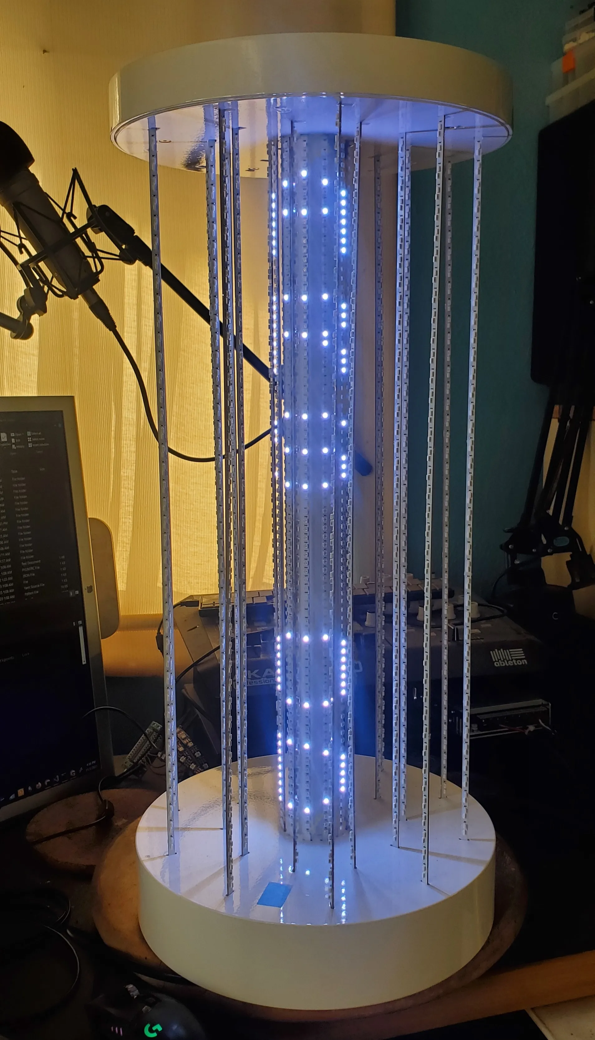 NASA JPL MiniPulse LED Sculpture.