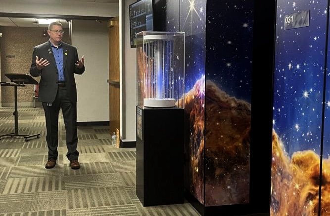 MiniPulse installation at Peterson Planetarium